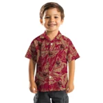Boston College Eagles Hawaiian Shirt – Monstera Layer