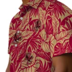 Boston College Eagles Hawaiian Shirt – Monstera Layer