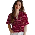 Boston College Eagles Hawaiian Shirt – Palm And Clouds