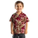Boston College Eagles Hawaiian Shirt – Palm Leaves