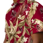 Boston College Eagles Hawaiian Shirt – Palm Leaves