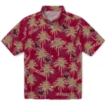 Boston College Eagles Hawaiian Shirt – Palm Tree Motif