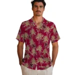 Boston College Eagles Hawaiian Shirt – Palm Tree Motif
