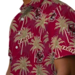Boston College Eagles Hawaiian Shirt – Palm Tree Motif