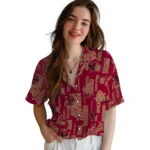 Boston College Eagles Hawaiian Shirt – Turtle Lines