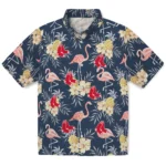 Boston Red Sox Hawaiian Shirt – Flamingo Hibiscus