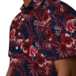 Boston Red Sox Hawaiian Shirt – Hibiscus Exotic