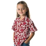 Boston Red Sox Hawaiian Shirt – Hibiscus Motif