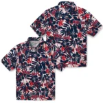 Boston Red Sox Hawaiian Shirt – Hibiscus Overlay