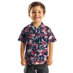 Boston Red Sox Hawaiian Shirt – Hibiscus Overlay