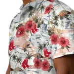 Boston Red Sox Hawaiian Shirt – Hibiscus Seaside