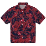 Boston Red Sox Hawaiian Shirt – Monstera Layer