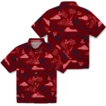Boston Red Sox Hawaiian Shirt – Palm And Clouds
