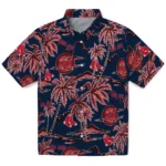 Boston Red Sox Hawaiian Shirt – Palm Sunset