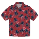 Boston Red Sox Hawaiian Shirt – Palm Tree Motif
