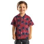 Boston Red Sox Hawaiian Shirt – Palm Tree Motif