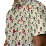 Boston Red Sox Hawaiian Shirt – Pineapple Delight