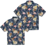 Bowling Green Falcons Hawaiian Shirt – Flamingo Hibiscus