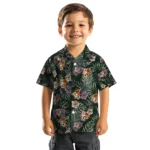 Bowling Green Falcons Hawaiian Shirt – Hibiscus Leaves Pattern