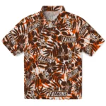 Bowling Green Falcons Hawaiian Shirt – Hibiscus Overlay