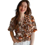 Bowling Green Falcons Hawaiian Shirt – Hibiscus Overlay
