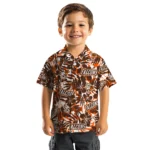 Bowling Green Falcons Hawaiian Shirt – Hibiscus Overlay