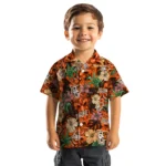 Bowling Green Falcons Hawaiian Shirt – Hibiscus Tiki Jungle