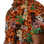 Bowling Green Falcons Hawaiian Shirt – Hibiscus Tiki Jungle
