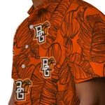 Bowling Green Falcons Hawaiian Shirt – Leaf Outline