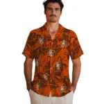 Bowling Green Falcons Hawaiian Shirt – Monstera Layer