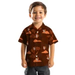 Bowling Green Falcons Hawaiian Shirt – Palm And Clouds