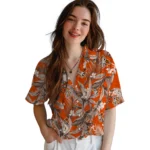 Bowling Green Falcons Hawaiian Shirt – Palm Leaves