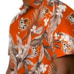 Bowling Green Falcons Hawaiian Shirt – Palm Leaves