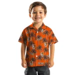 Bowling Green Falcons Hawaiian Shirt – Palm Tree Motif