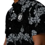 Brooklyn Nets Hawaiian Shirt – 50th State Flower