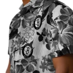 Brooklyn Nets Hawaiian Shirt – Hibiscus Arrangement