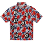 Brooklyn Nets Hawaiian Shirt – Hibiscus Fiesta
