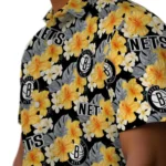 Brooklyn Nets Hawaiian Shirt – Hibiscus Tropics