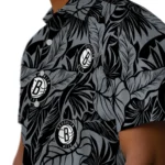 Brooklyn Nets Hawaiian Shirt – Monstera Layer