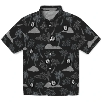 brooklyn nets palm and clouds black hawaiian shirts best selling