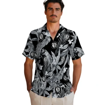 brooklyn nets palm leaves black hawaiian shirts fashion forward