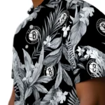 Brooklyn Nets Hawaiian Shirt – Palm Leaves
