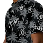 Brooklyn Nets Hawaiian Shirt – Palm Tree Motif