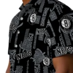 Brooklyn Nets Hawaiian Shirt – Turtle Lines
