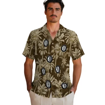 brooklyn nets palm shadows black hawaiian shirts fashion forward