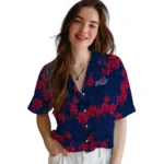 Buffalo Bills Hawaiian Shirt – 50th State Flower