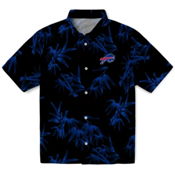 buffalo bills bamboo branches blue black hawaiian shirts best selling