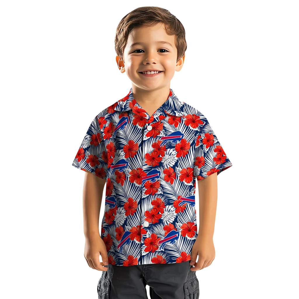 Buffalo Bills Hawaiian Shirt - Hibiscus Fiesta buffalo bills hibiscus fiesta red royal blue hawaiian shirts top rated