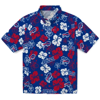 buffalo bills hibiscus bloom blue hawaiian shirts best selling