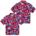 Buffalo Bills Hawaiian Shirt – Hibiscus Overlay